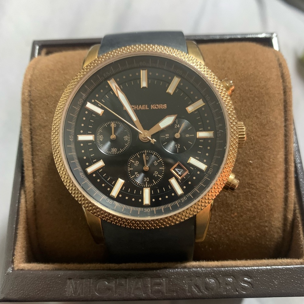 Black Michael Kors watch
